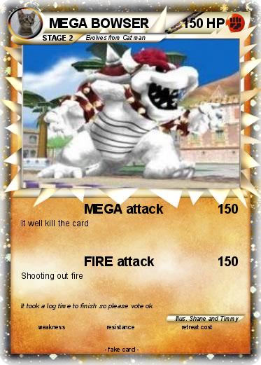 Pokemon MEGA BOWSER