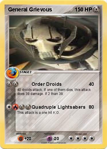 Pokemon General Grievous