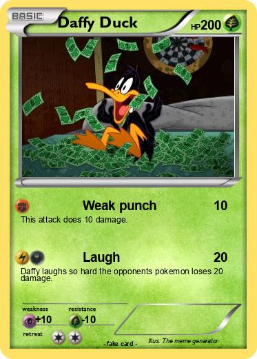 Pokemon Daffy Duck