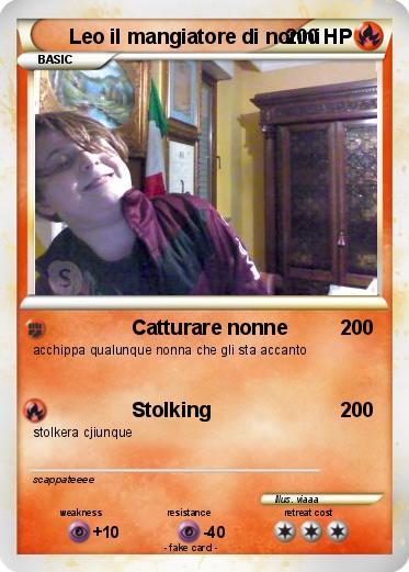 Pokemon Leo il mangiatore di nonni
