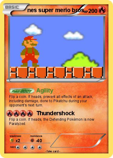 Pokemon nes super merio bros