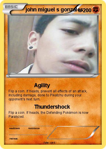 Pokemon john miguel s gonzales