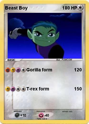 Pokemon Beast Boy