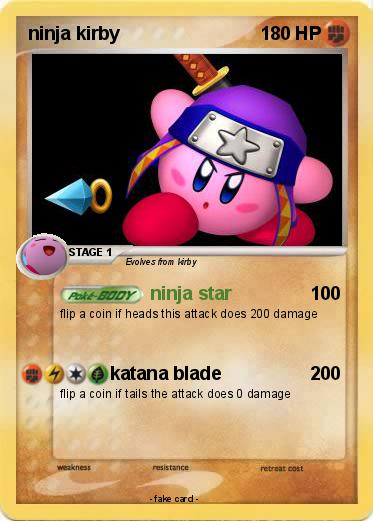 Pokemon ninja kirby