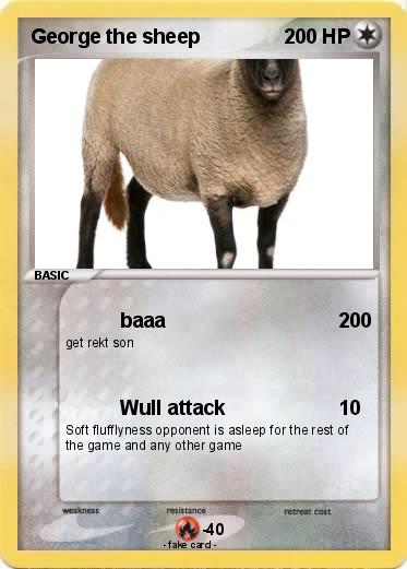 Pokemon George the sheep