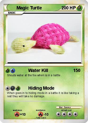 Pokemon Magic Turtle