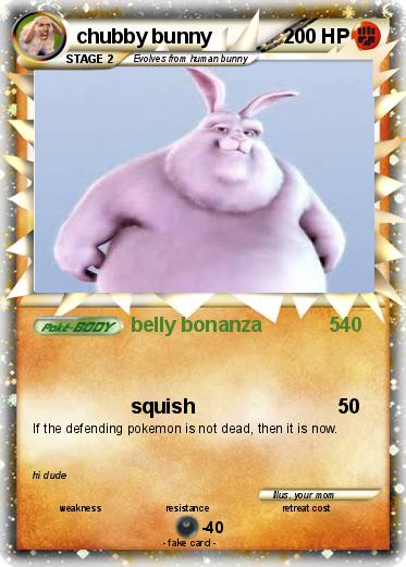 Pokemon chubby bunny