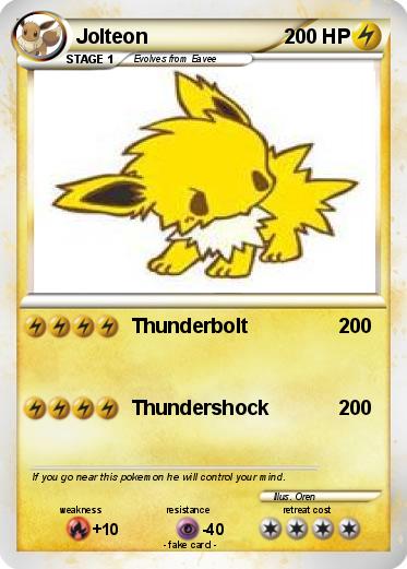Pokemon Jolteon