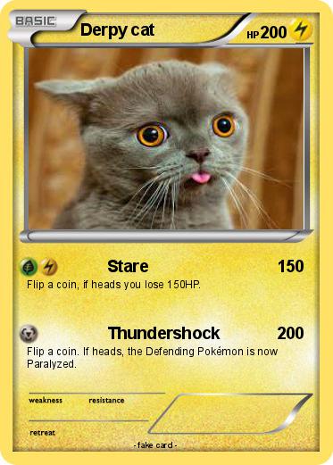 Pokemon Derpy cat