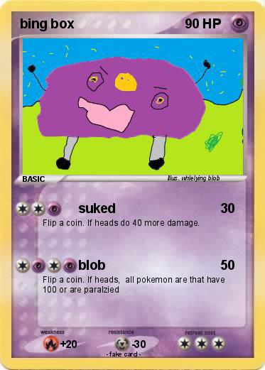 Pokemon bing box