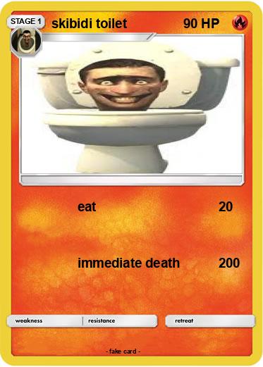 Pokemon GMAN toilet