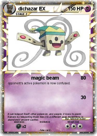 Pokemon dichazar EX
