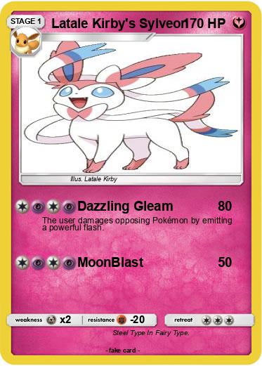 Pokemon Latale Kirby's Sylveon