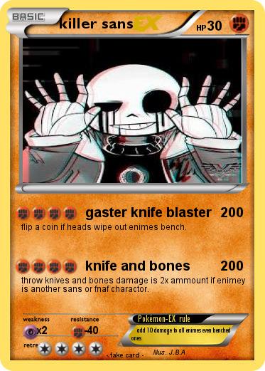 Pokemon killer sans