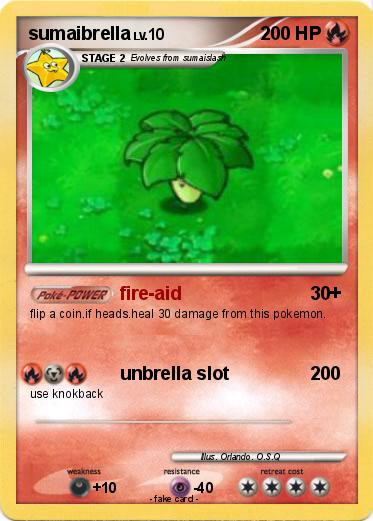 Pokemon sumaibrella