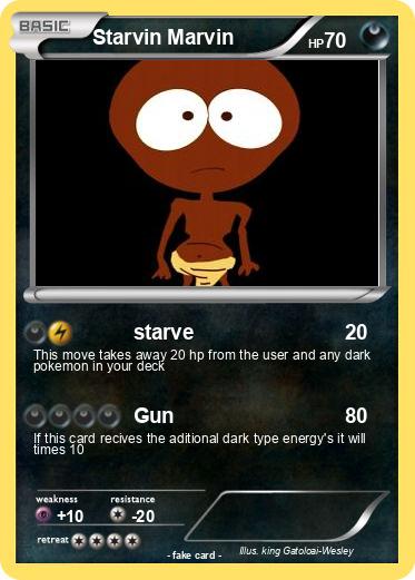 Pokemon Starvin Marvin