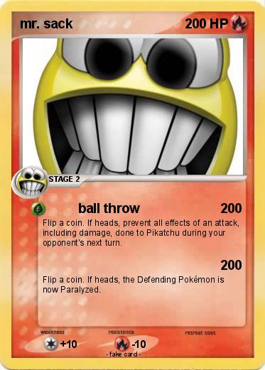 Pokemon mr. sack