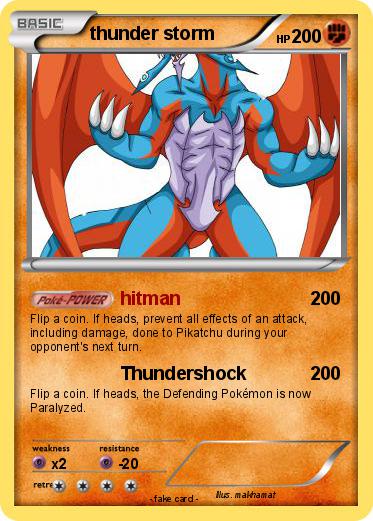 Pokemon thunder storm