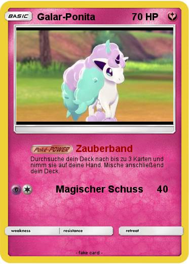 Pokemon Galar-Ponita