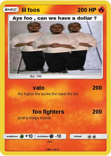 Pokemon lil foos