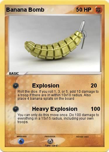 Pokemon Banana Bomb