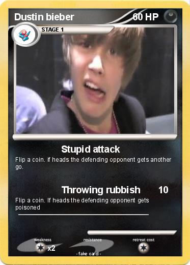 Pokemon Dustin bieber