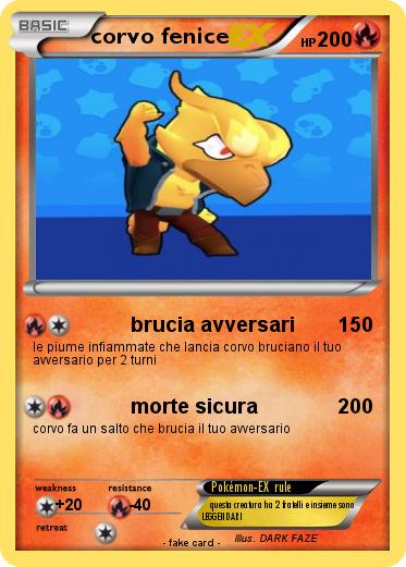 Pokemon corvo fenice