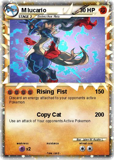 Pokemon M lucario
