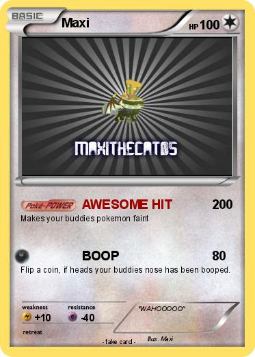 Pokemon Maxi