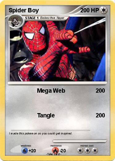 Pokemon Spider Boy