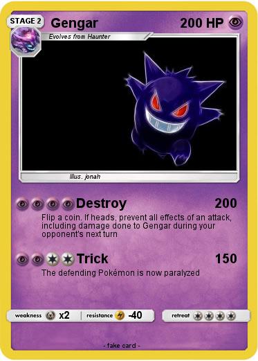 Pokemon Gengar