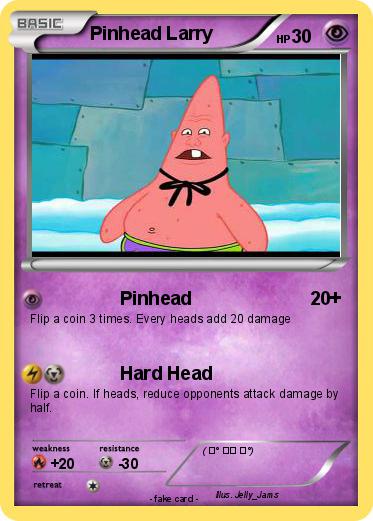 Pokemon Pinhead Larry