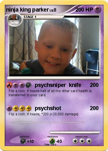 Pokemon ninja king parker