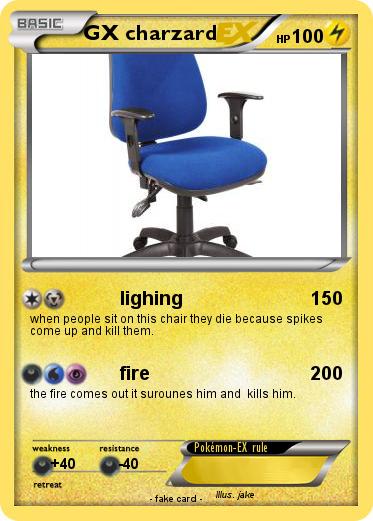 Pokemon GX charzard