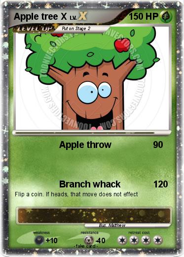 Pokemon Apple tree X