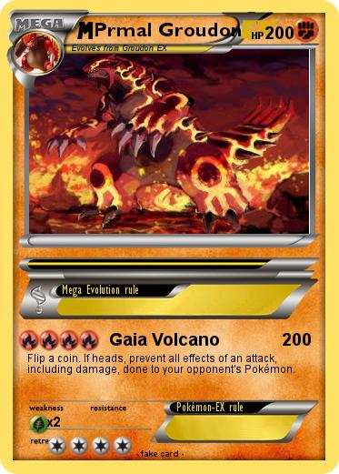 Pokemon Prmal Groudon
