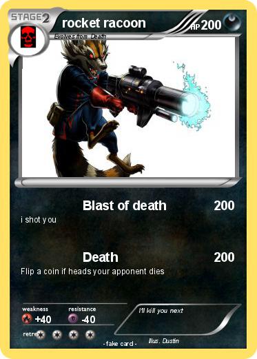 Pokemon rocket racoon