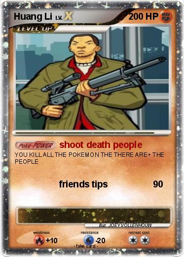 Pokemon Huang Li