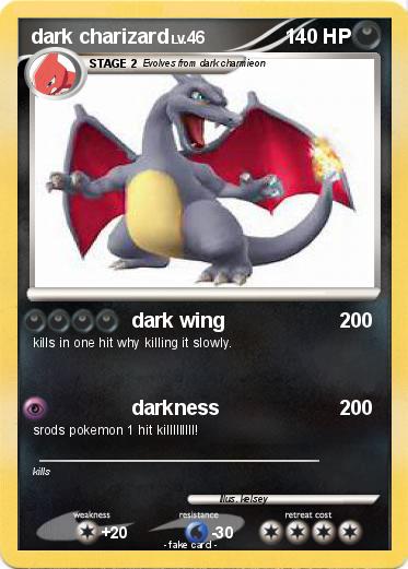 Pokemon dark charizard