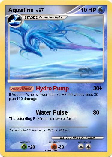 Pokemon Aquaitine