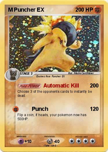 Pokemon M Puncher EX