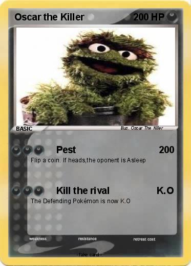 Pokemon Oscar the Killer