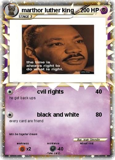 Pokemon marthor luther king
