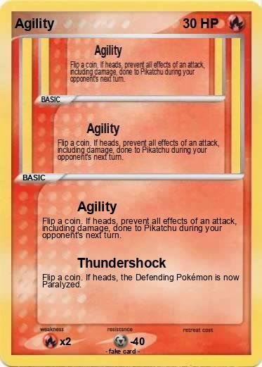 Pokemon Agility