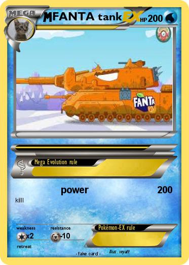 Pokemon FANTA tank