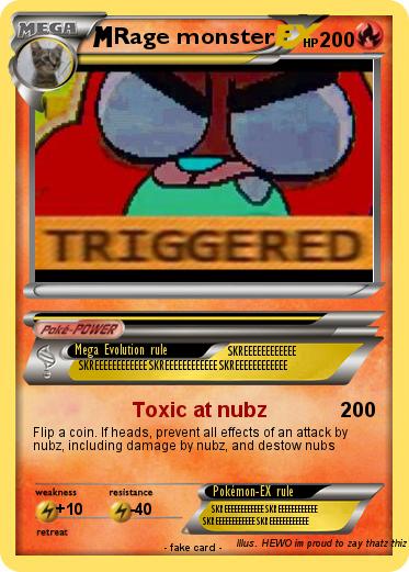 Pokemon Rage monster