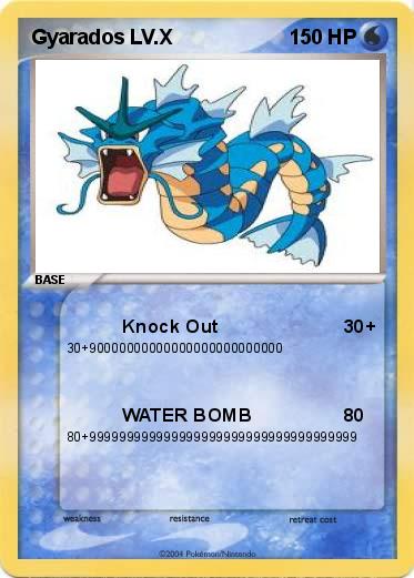 Pokemon Gyarados LV.X