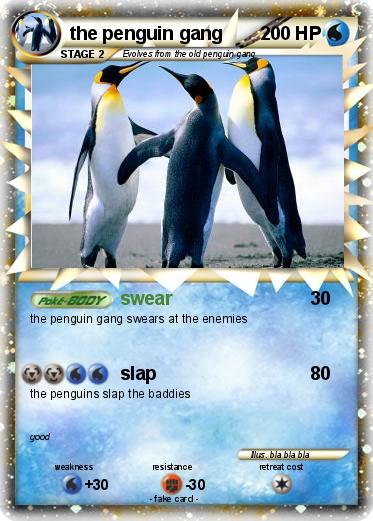 Pokemon the penguin gang