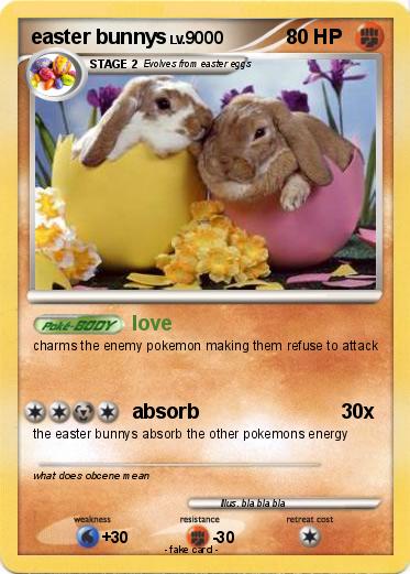 Pokemon easter bunnys