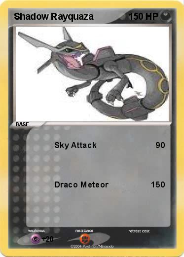 Pokemon Shadow Rayquaza 